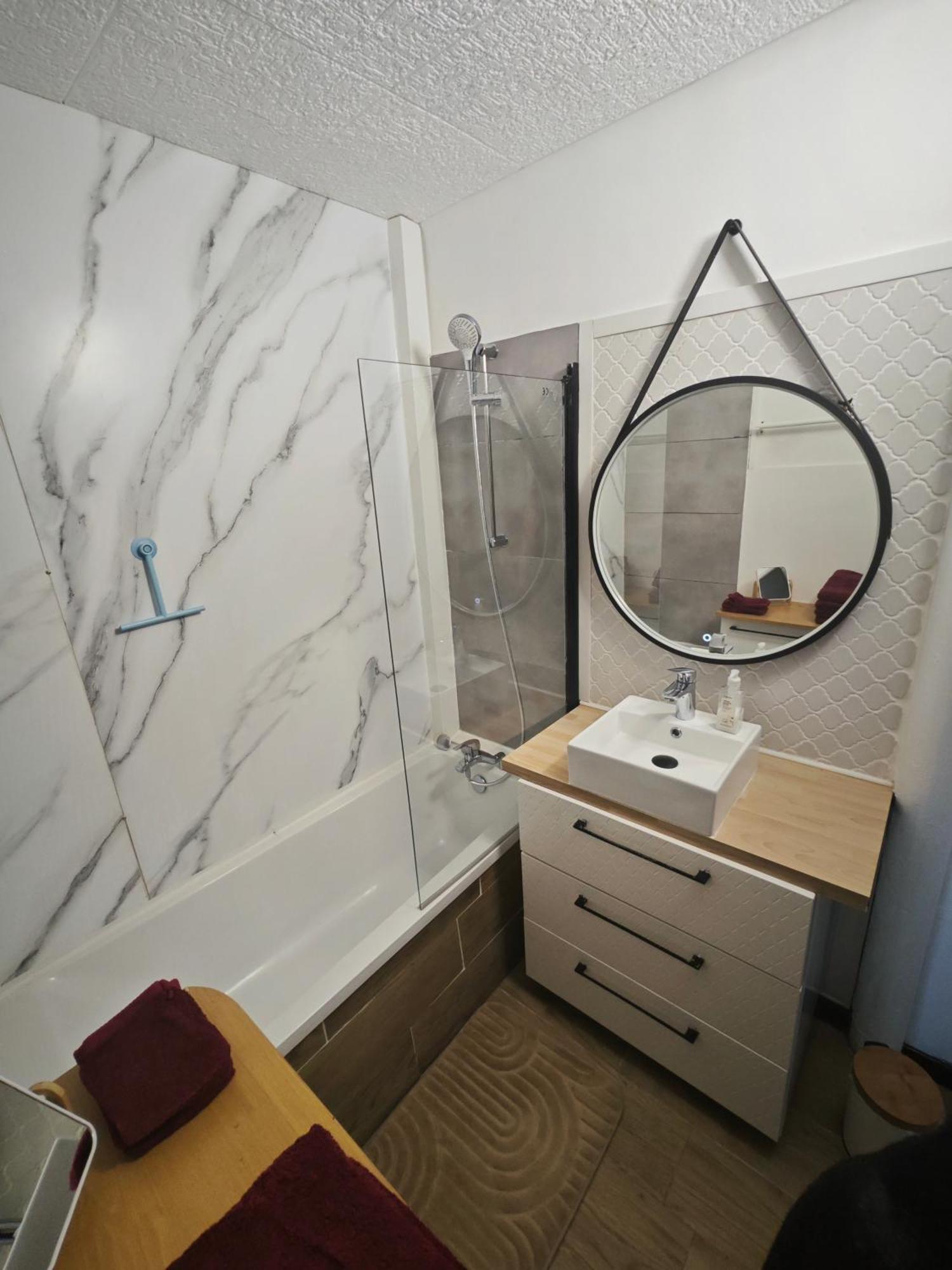 Calais Plage-Gare Appartement Elegant Tout Equipe エクステリア 写真